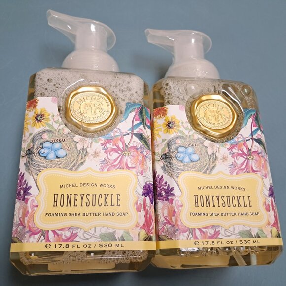 Michel Design Works Honey Suckle Foaming Pump Hand Soap. Bundle of 2 - Picture 3 of 6